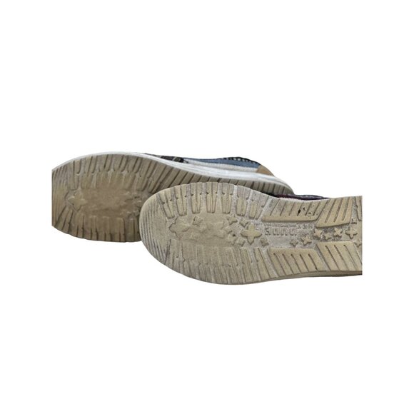 Mens Hey Dude Canvas Loafer Casual Boho Slip on Shoes. Size 11 US